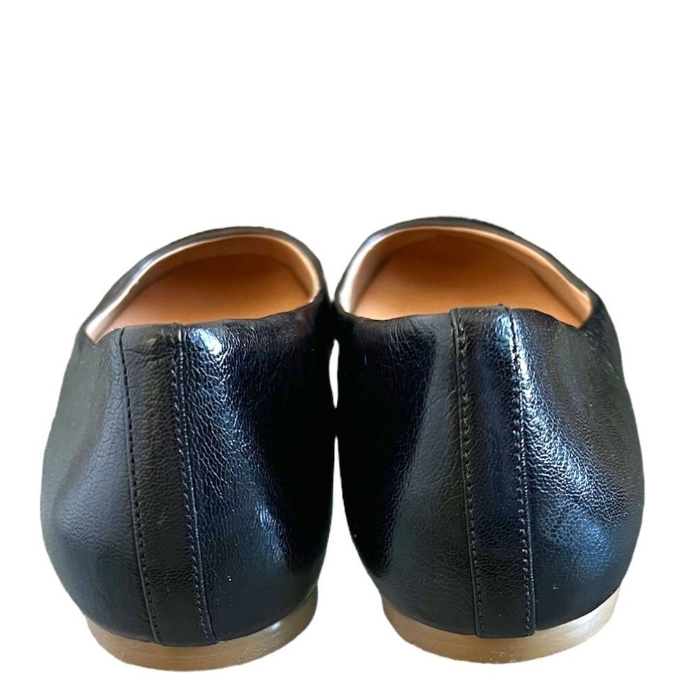 Dr. Scholl's Vixen Ballet Flats In Black Leather Size 10 - Picture 8 of 12